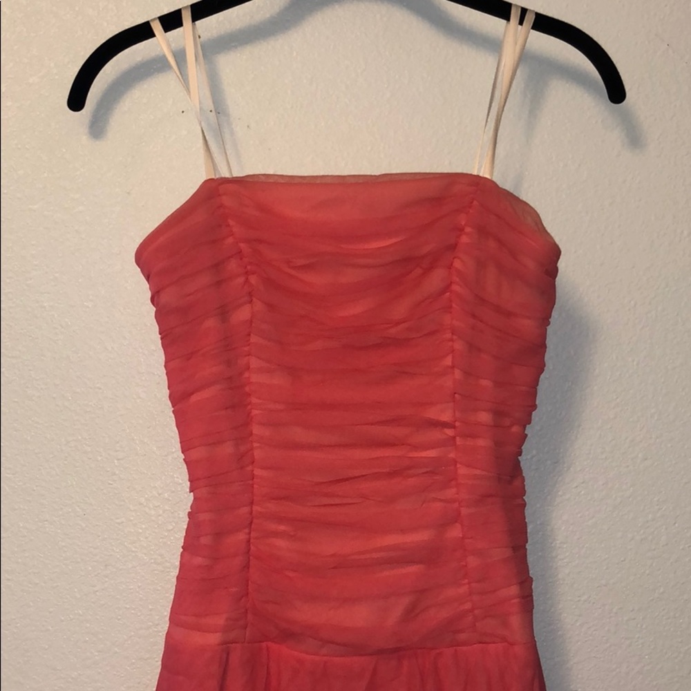 Strapeless Pink Dress
